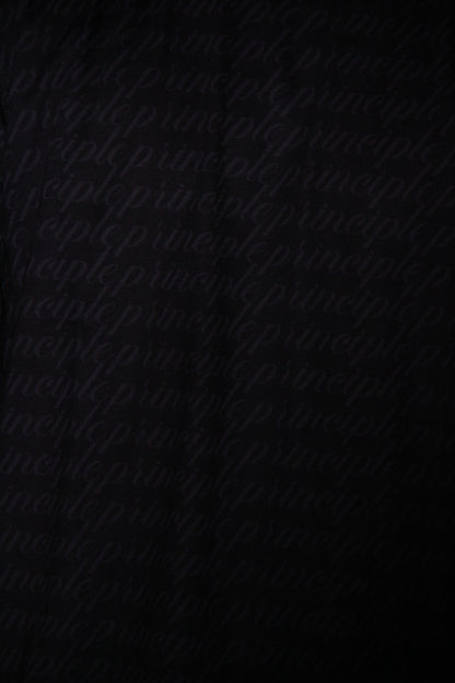 PRINCIPLE SCRIPT BLACKOUT SHIRT
