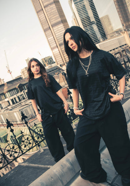 PRINCIPLE SCRIPT BLACKOUT SHIRT